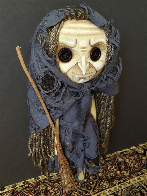 Experience the Magic of Witchcraft with Handmade Witch Dolls from Etsy